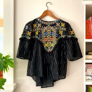 NTW Zara Woman Boho Top